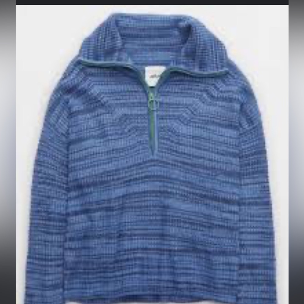 Aerie Quarter Zip Sweater
